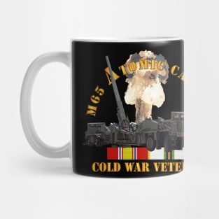 M65 Atomic Cannon - Cold War Vet w COLD SVC Mug